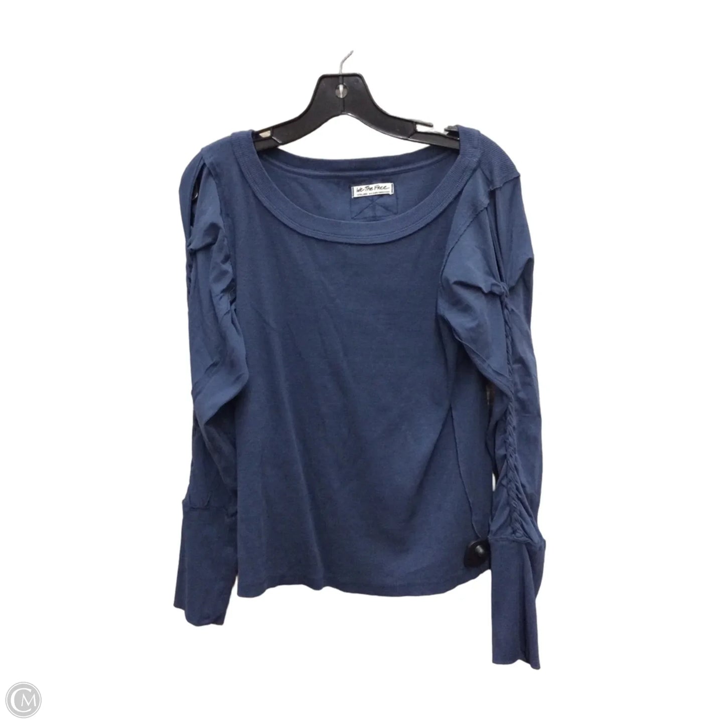 Top Long Sleeve By We The Free In Navy, Size: Xl