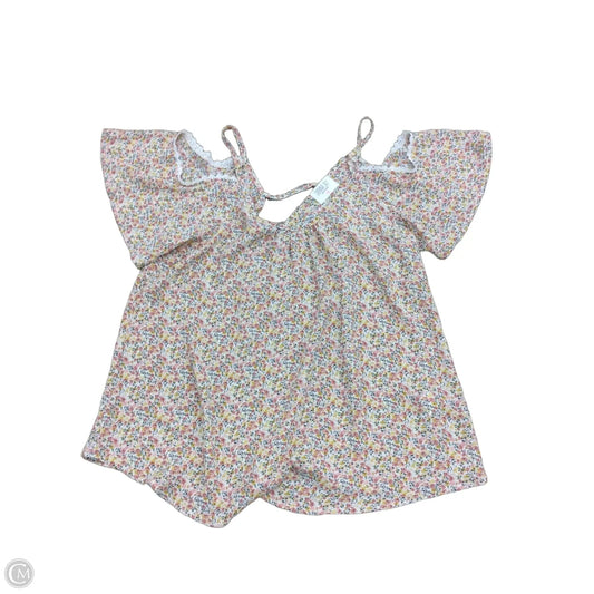 Top Short Sleeve By Sienna Sky In Floral Print, Size: Xs