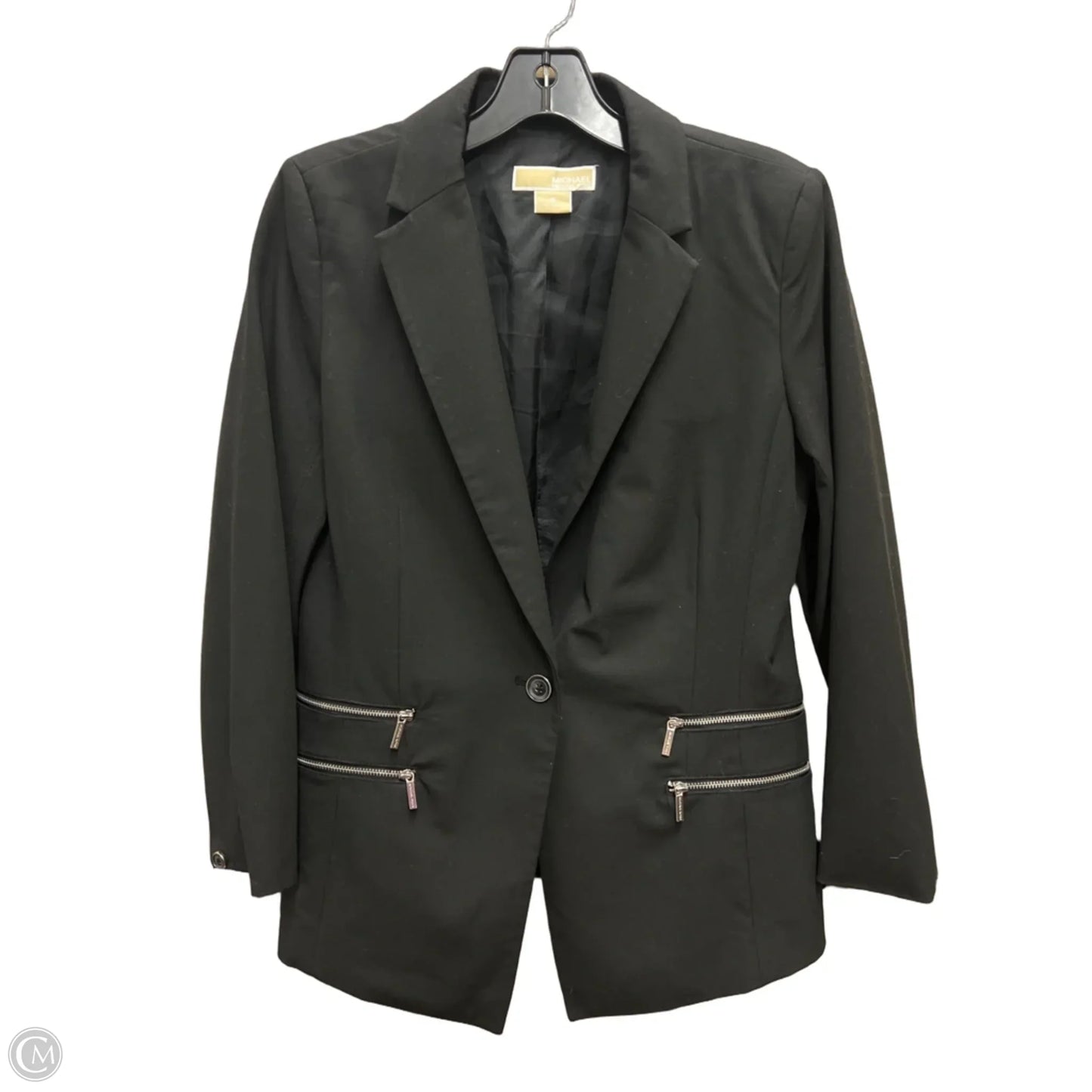 Blazer By Michael By Michael Kors In Black, Size: M
