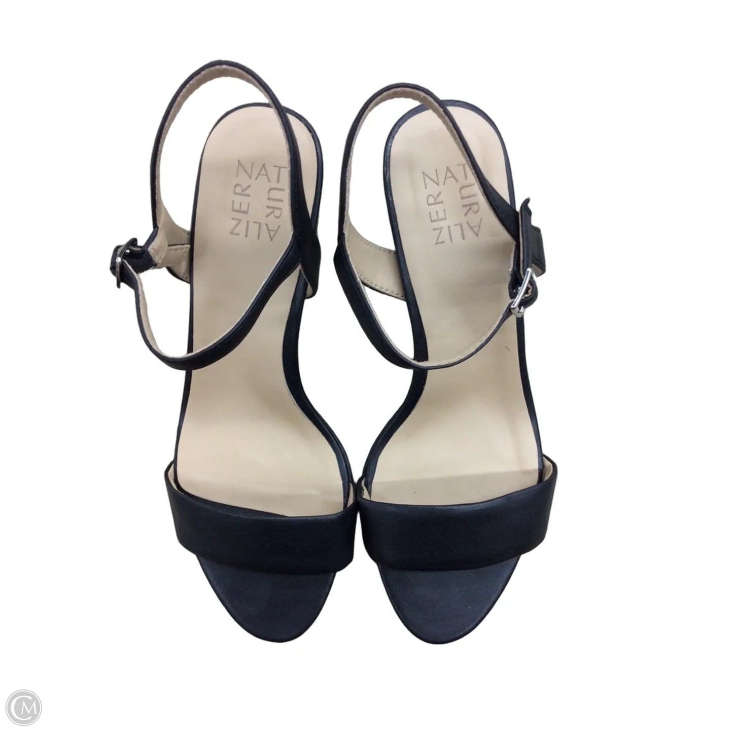 Sandals Heels Block By Naturalizer In Black, Size: 9