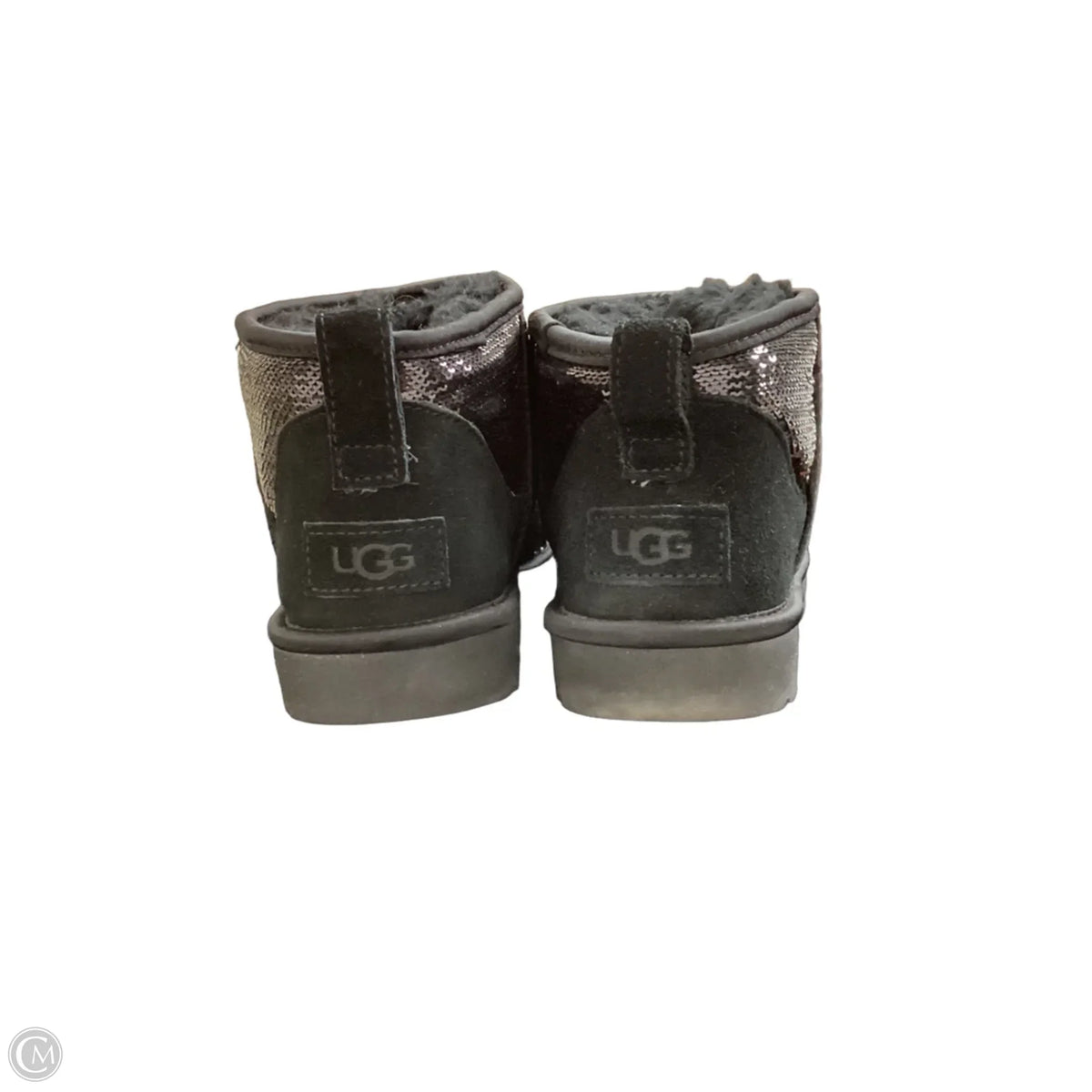 Boots Designer By Ugg In Black, Size: 8