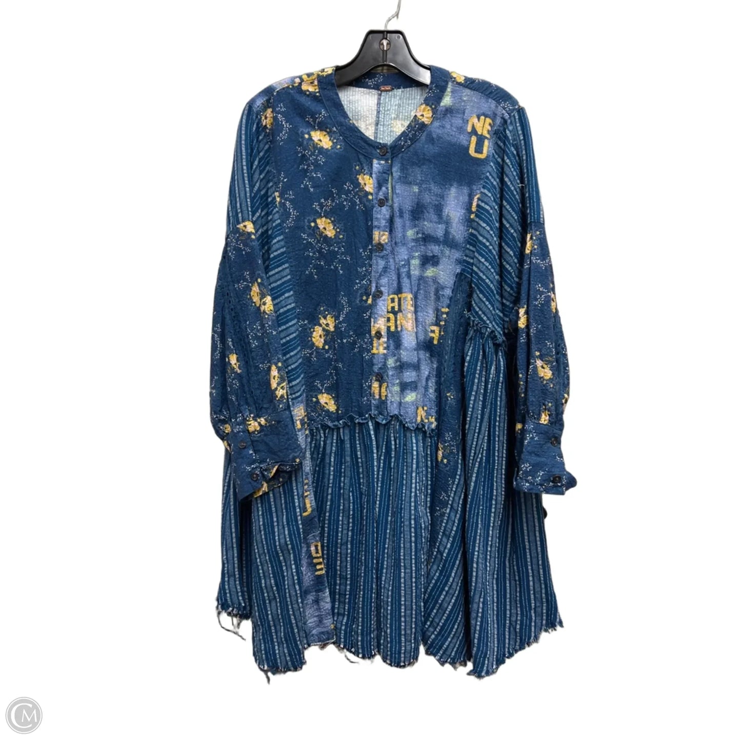 Dress Casual Short By Free People In Blue, Size: Xl