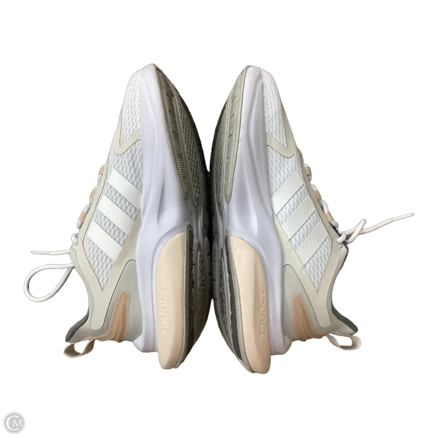 Shoes Athletic By Adidas In White, Size: 8.5