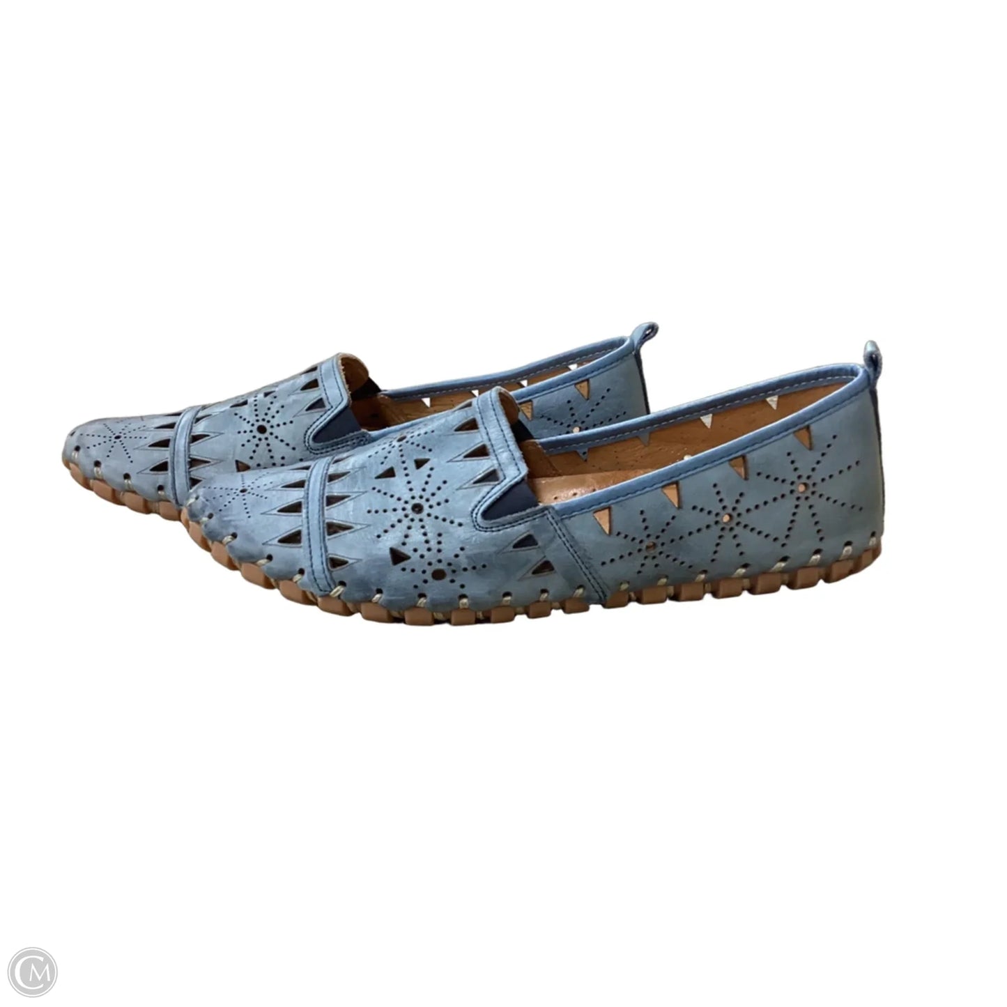 Shoes Flats By Spring Step In Blue, Size: 8.5