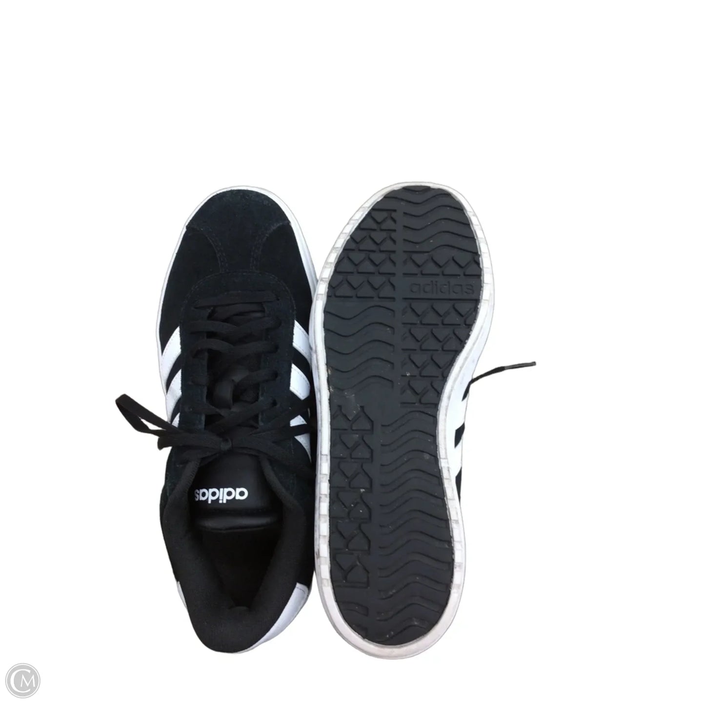 Shoes Sneakers Platform By Adidas In Black & White, Size: 7.5