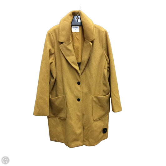 Coat Peacoat By Old Navy In Yellow, Size: Xl