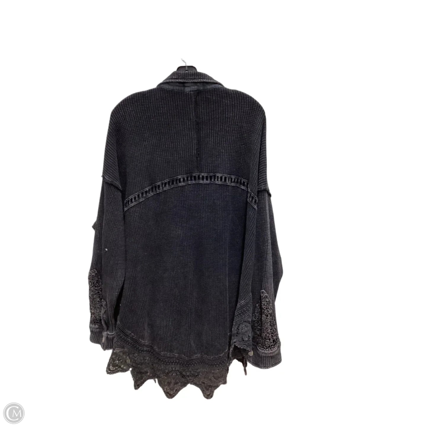 Top Long Sleeve By Oli & Hali In Black, Size: L