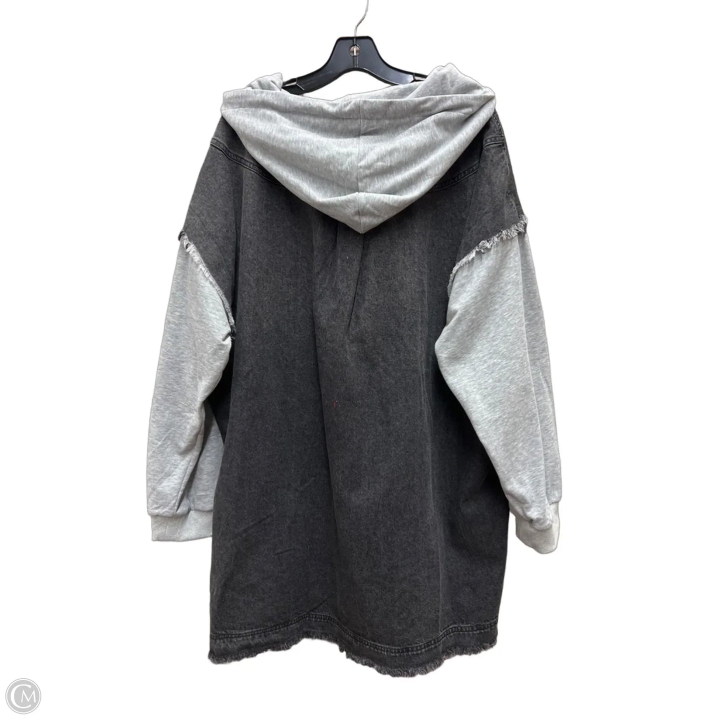 Dress Casual Short By Bibi In Black & Grey, Size: Xl