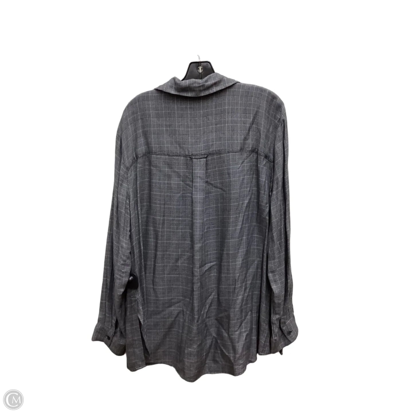 Top Long Sleeve By A New Day In Black, Size: Xxl