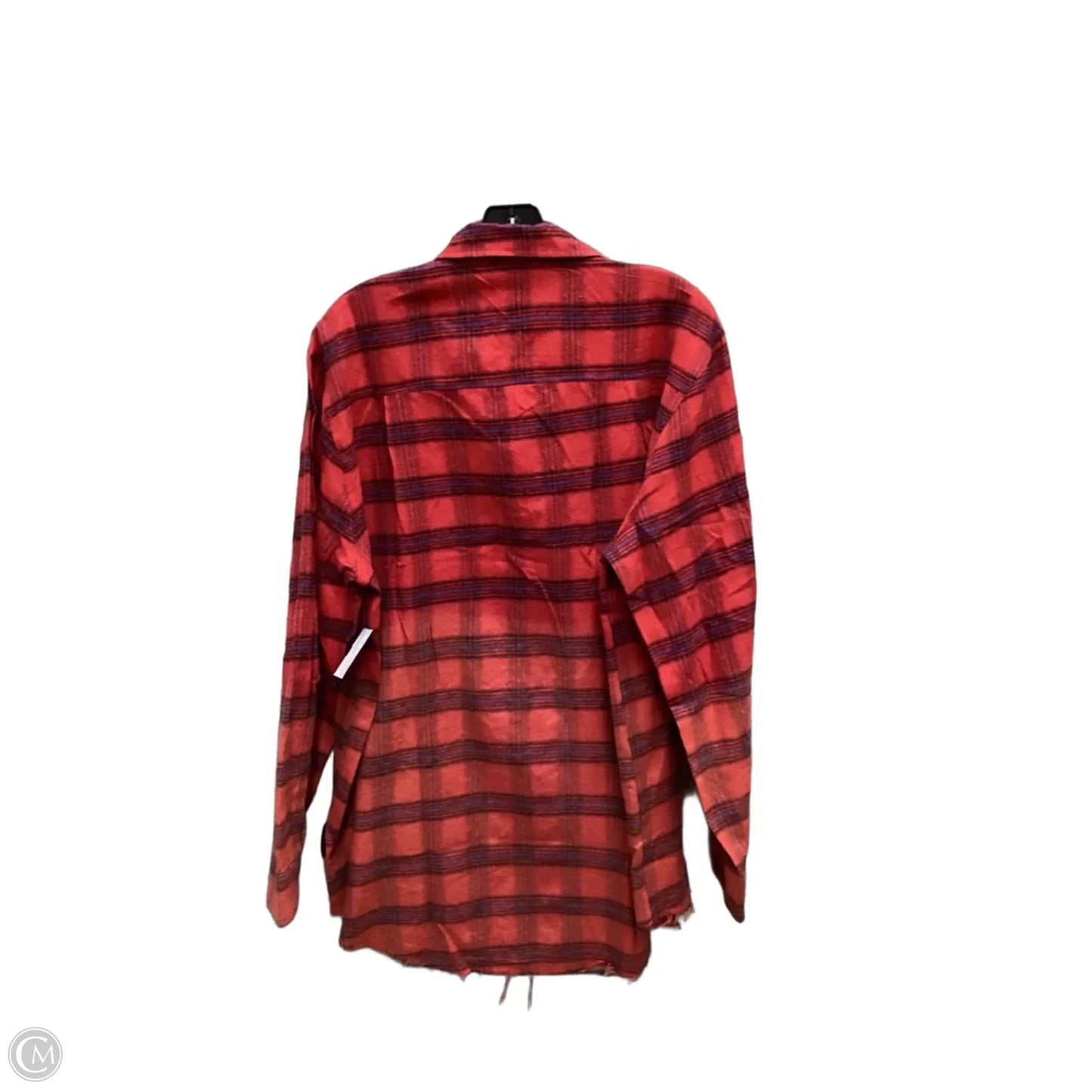 Top Long Sleeve By La Miel In Red, Size: L