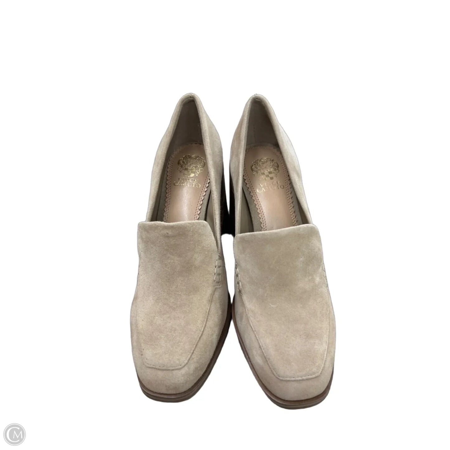 Shoes Heels Block By Vince Camuto In Beige, Size: 6.5