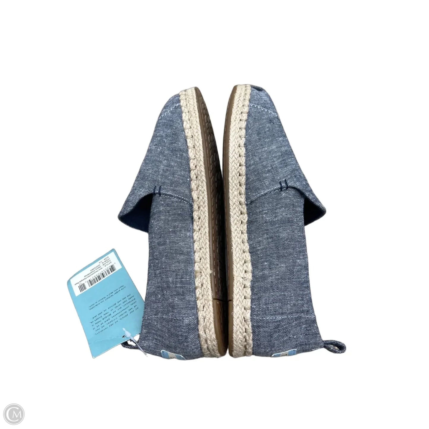 Shoes Flats By Toms In Blue, Size: 7.5