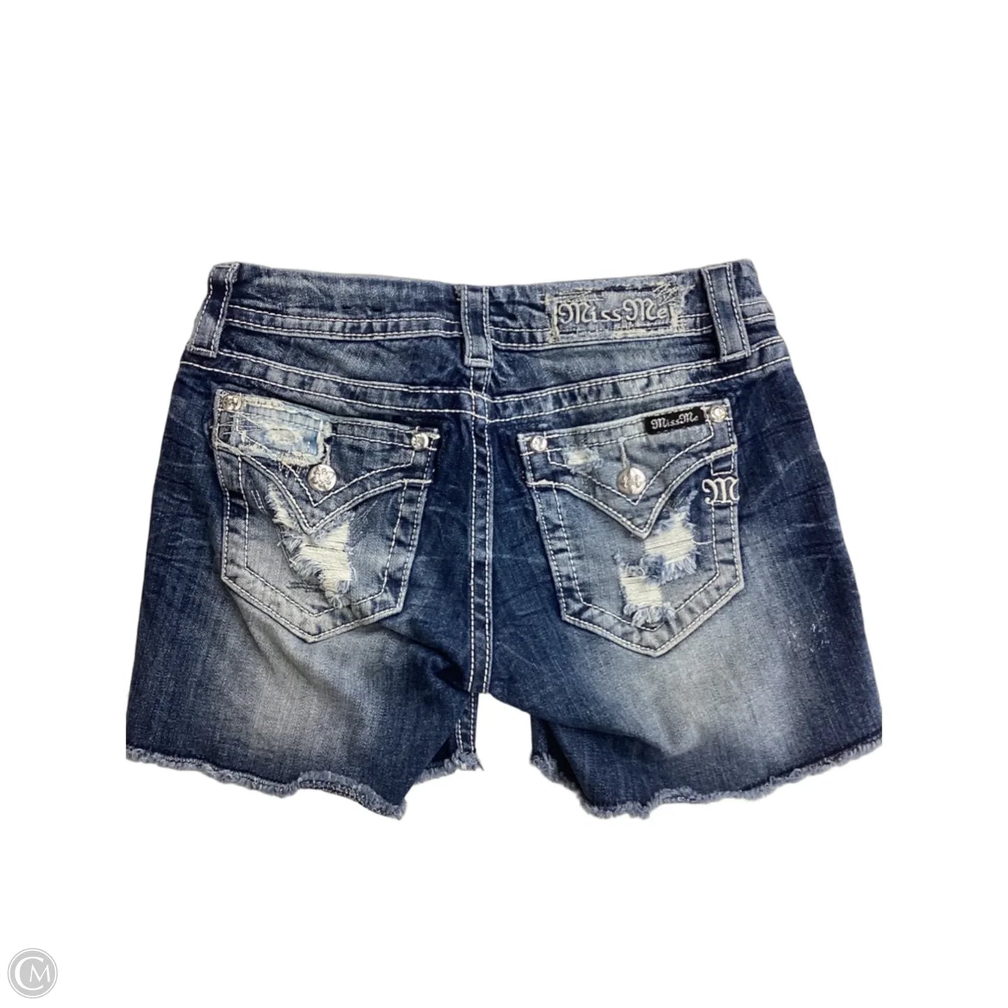 Shorts By Miss Me In Blue Denim, Size: 6