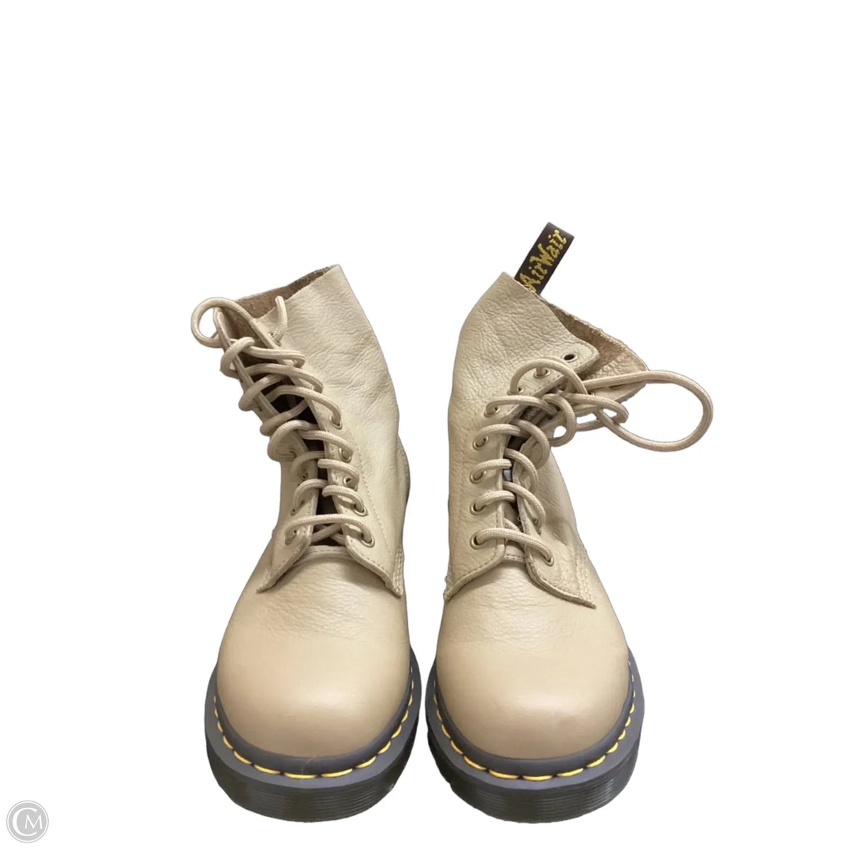 Boots Combat By Dr Martens In Tan, Size: 8