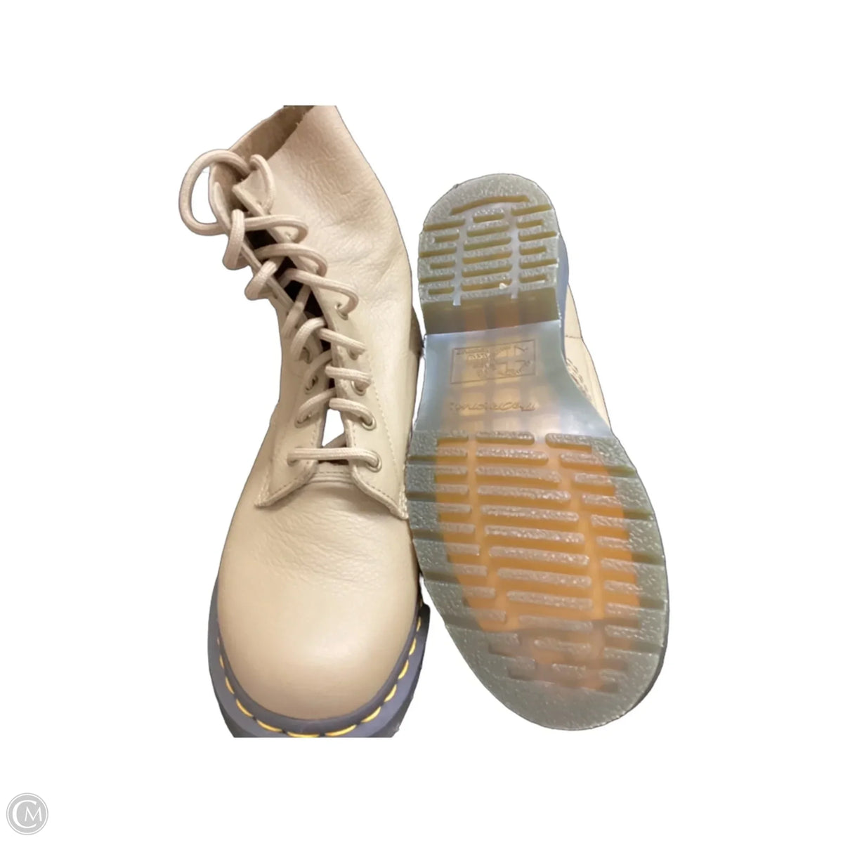 Boots Combat By Dr Martens In Tan, Size: 8