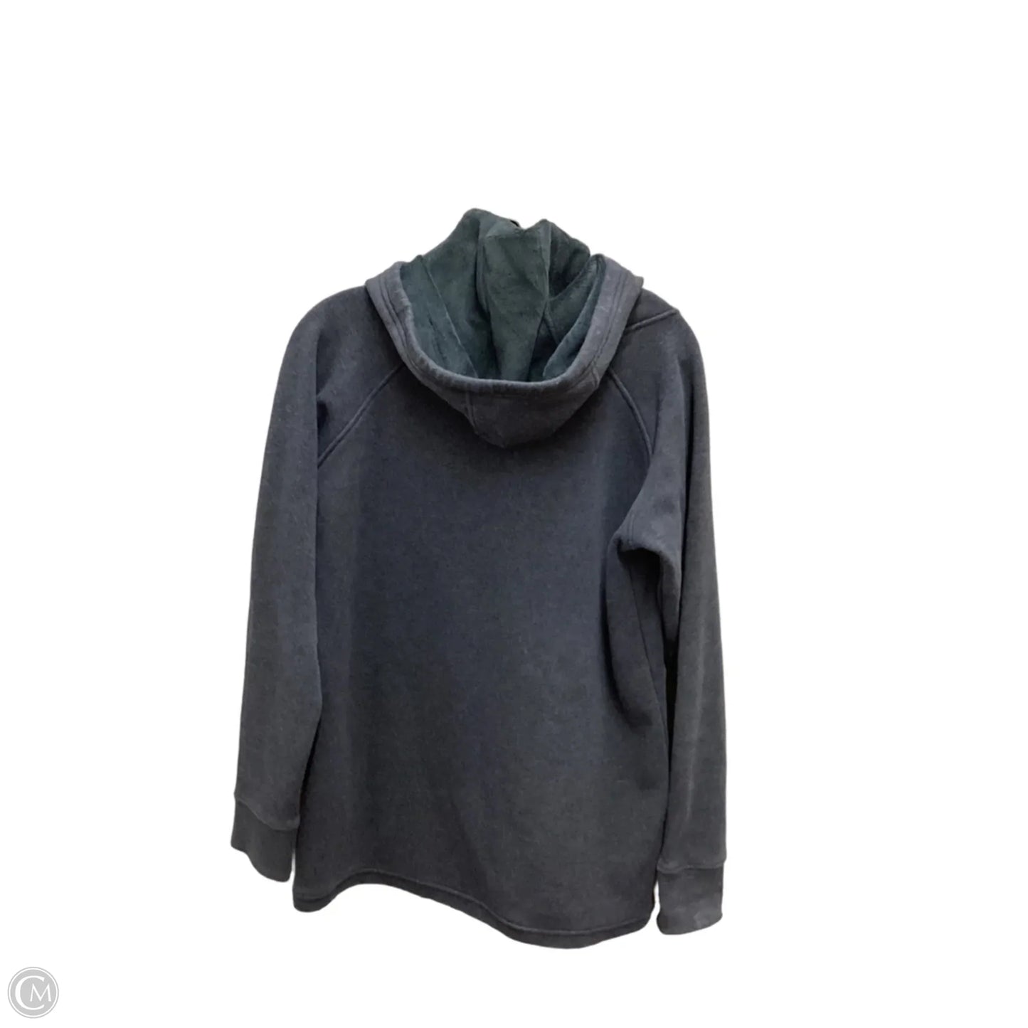 Athletic Sweatshirt Hoodie By Athleta In Grey, Size: M