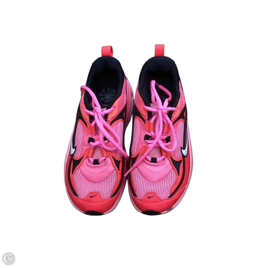 Shoes Athletic By Nike In Pink & Red, Size: 7.5