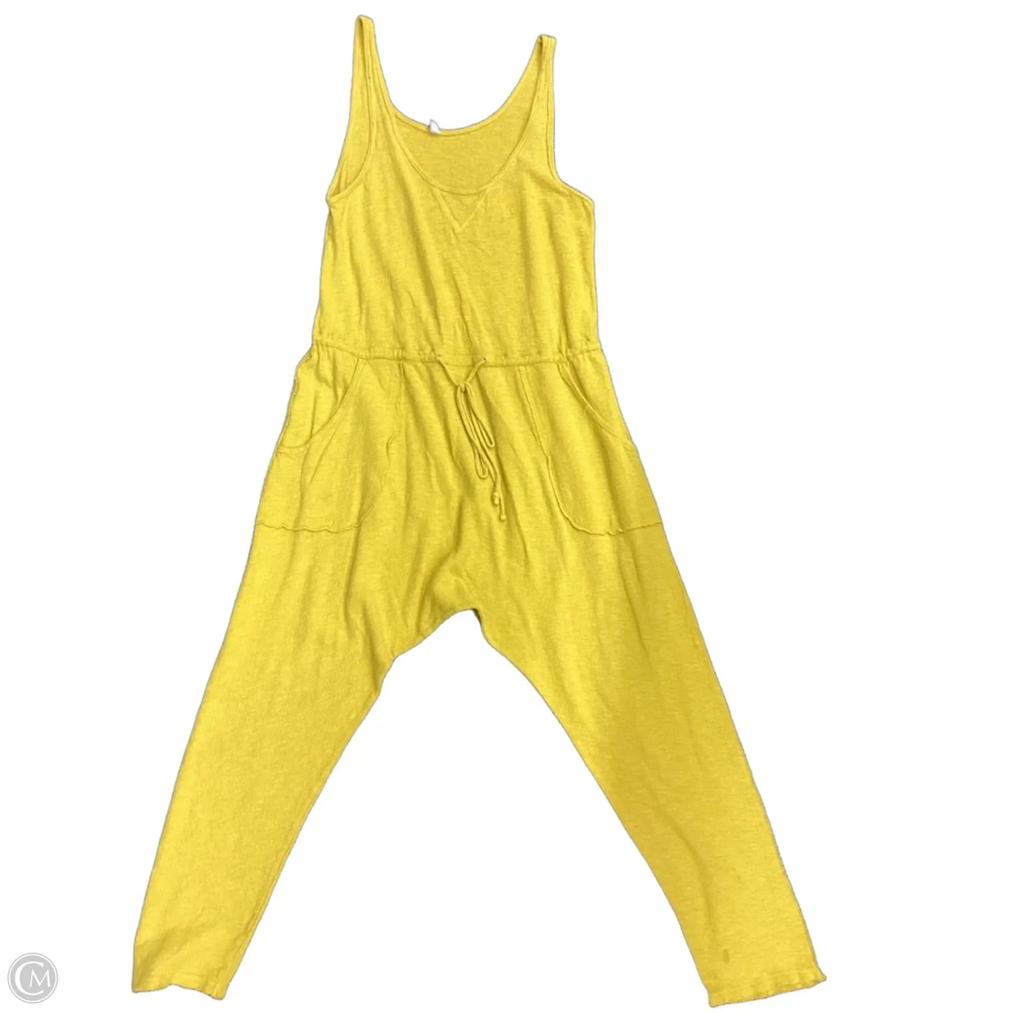 Jumpsuit By Free People In Yellow, Size: Xs