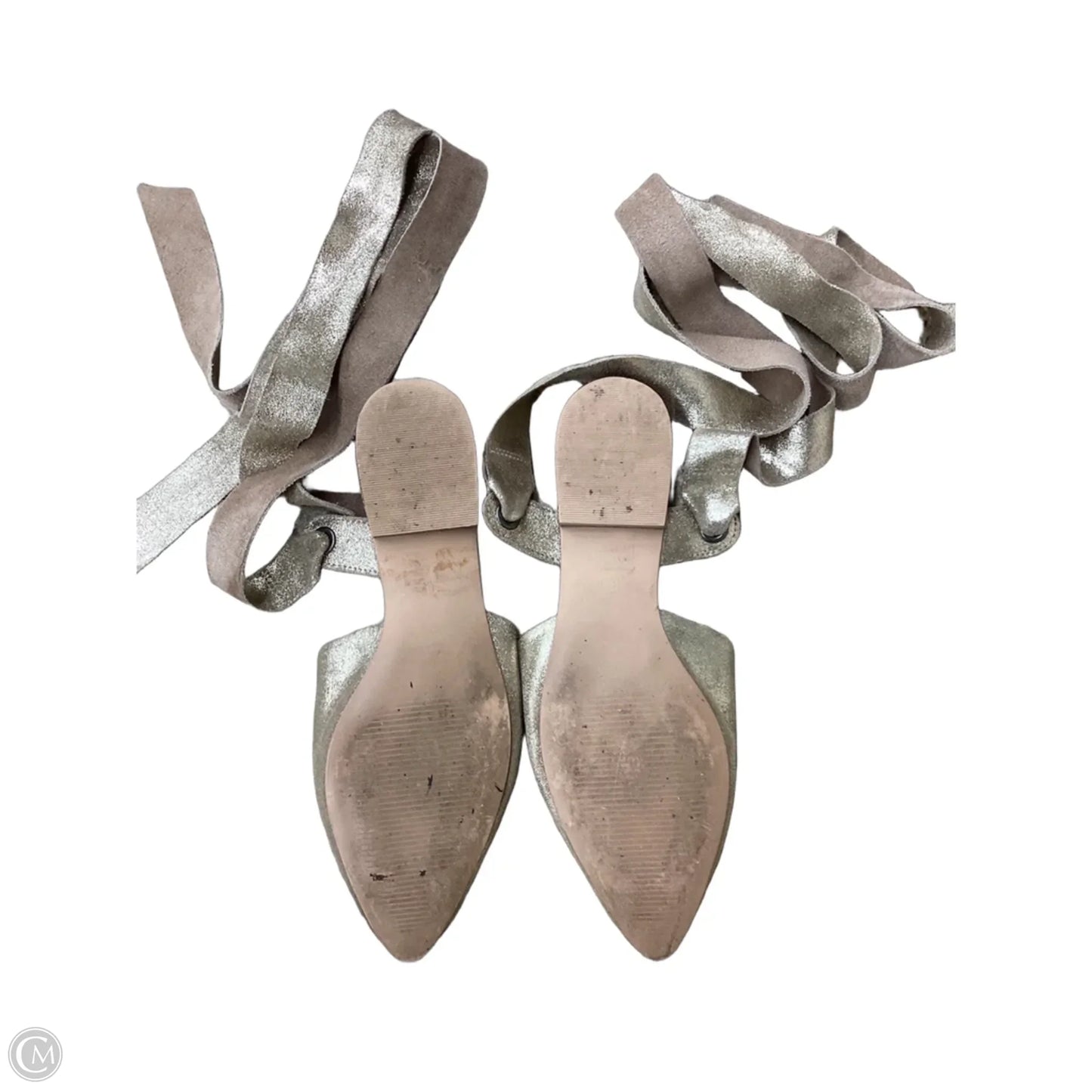 Shoes Flats By Free People In Gold, Size: 7.5
