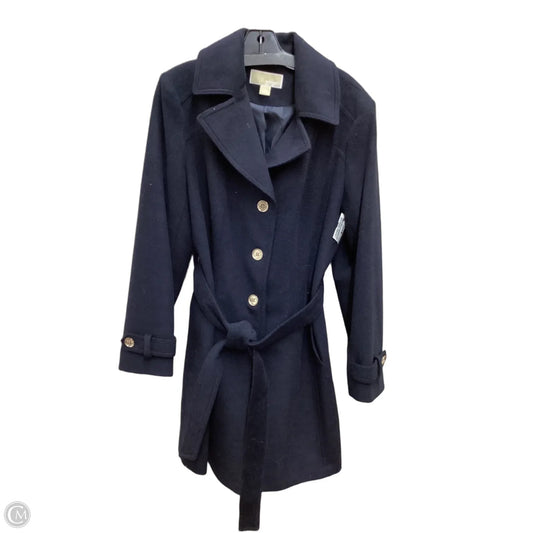 Coat Peacoat By Michael By Michael Kors In Navy, Size: L