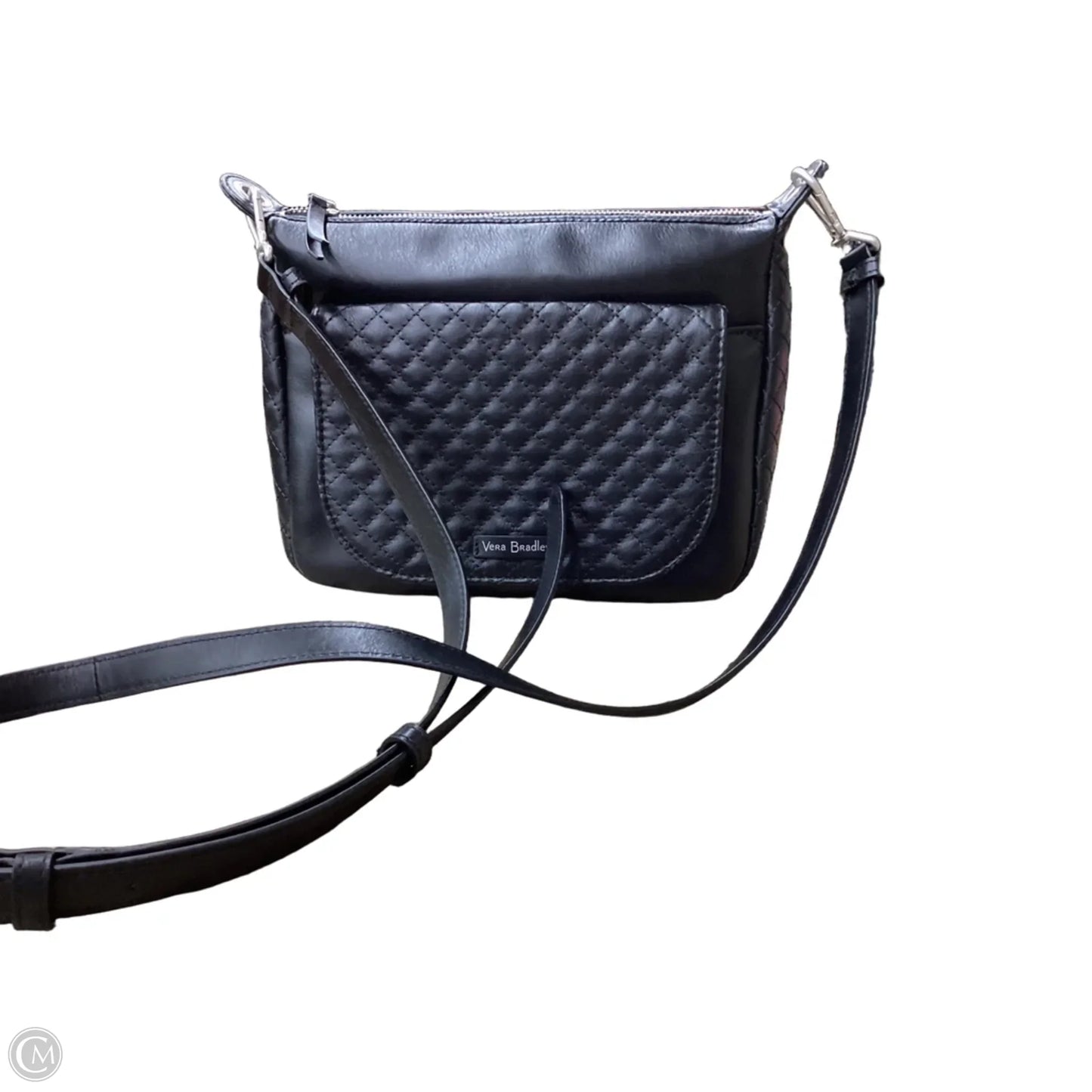 Crossbody Leather By Vera Bradley, Size: Medium