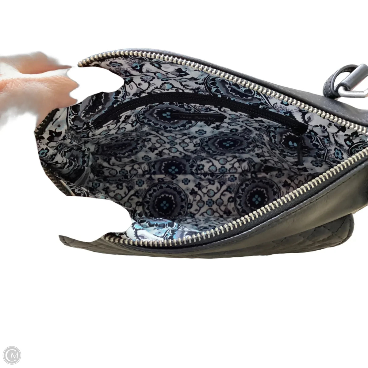 Crossbody Leather By Vera Bradley, Size: Medium