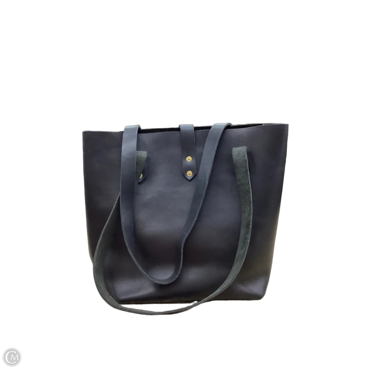 Handbag Leather By Cmc, Size: Large
