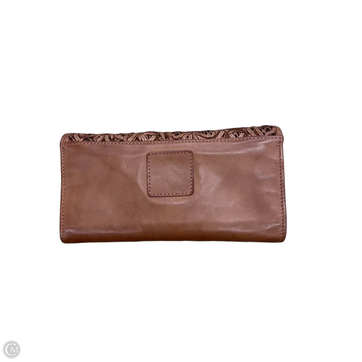 Wallet Leather By Cmc, Size: Medium