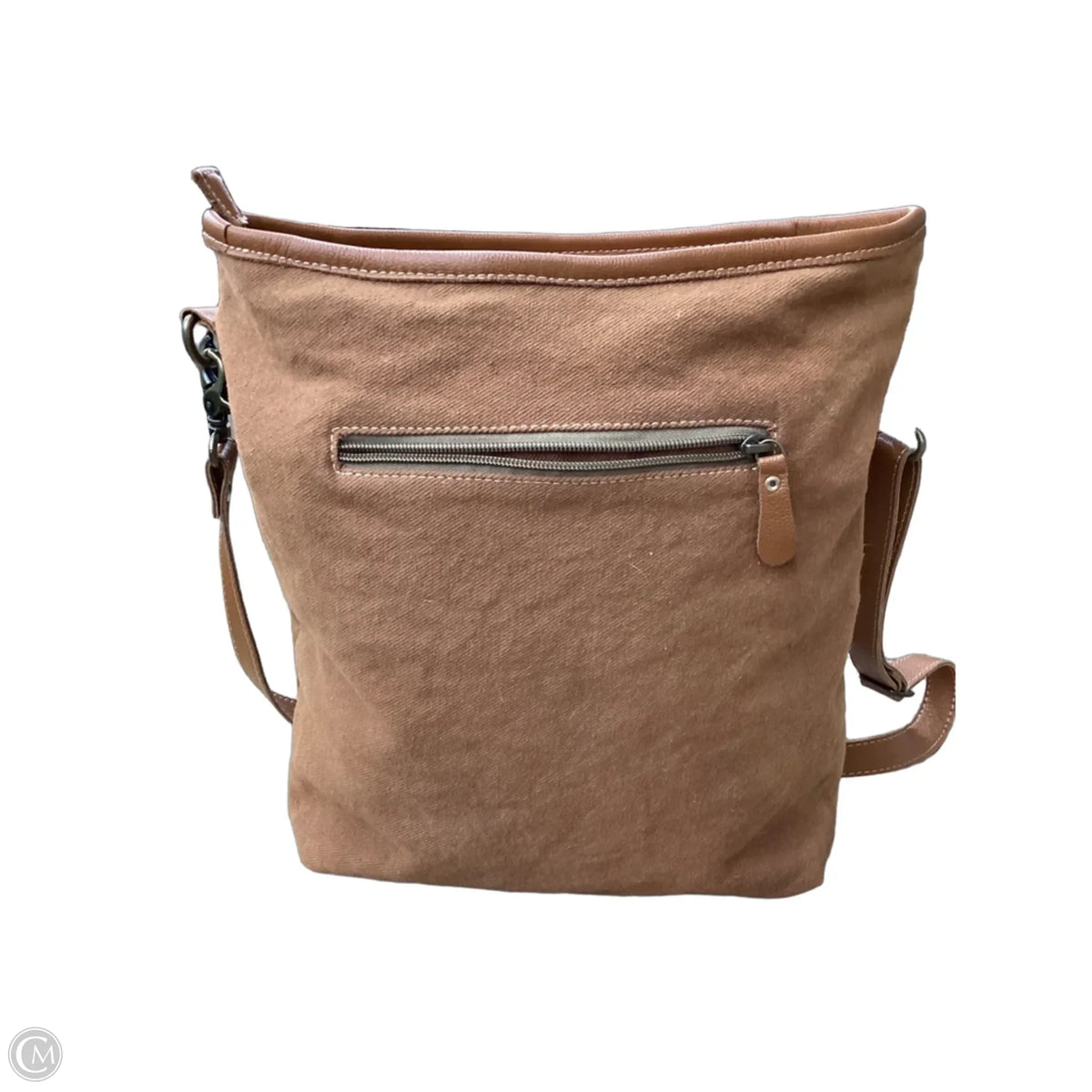 Crossbody Leather By Myra, Size: Large