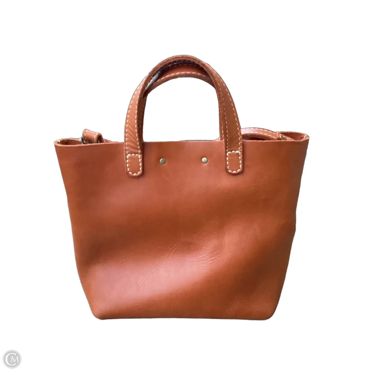 Handbag Leather By Portland Leather, Size: Medium