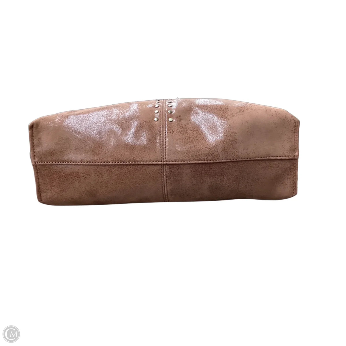 Handbag Leather By Hobo Intl, Size: Medium