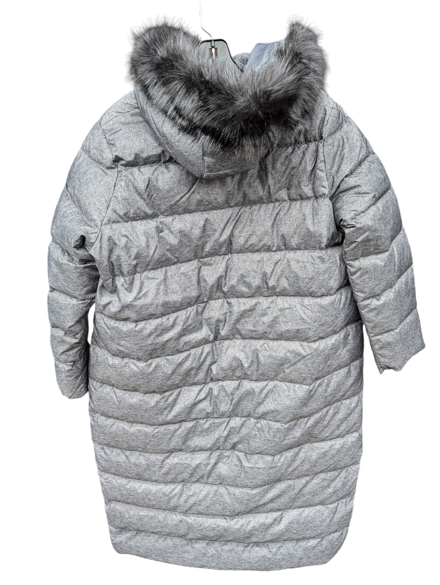 Coat Puffer & Quilted By Lands End In Grey, Size: 1x