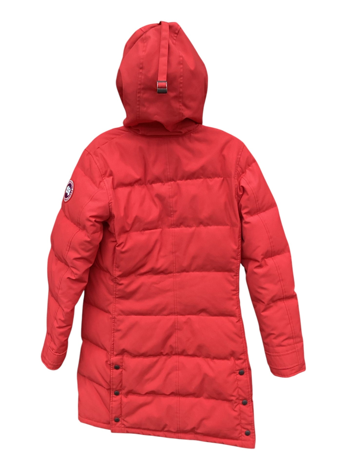 Coat Designer By Canada Goose In Red, Size: M