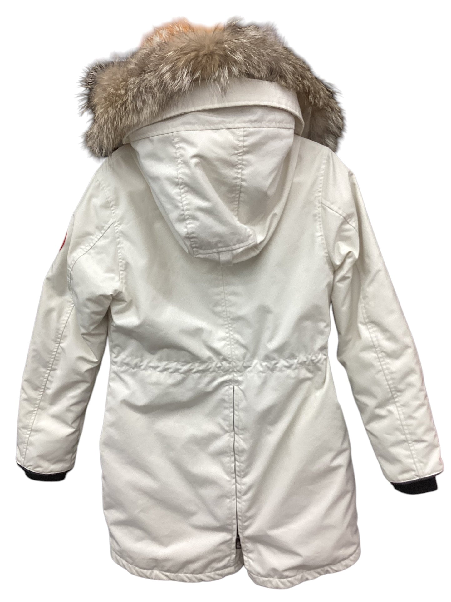 Coat Designer By Canada Goose In Ivory, Size: S