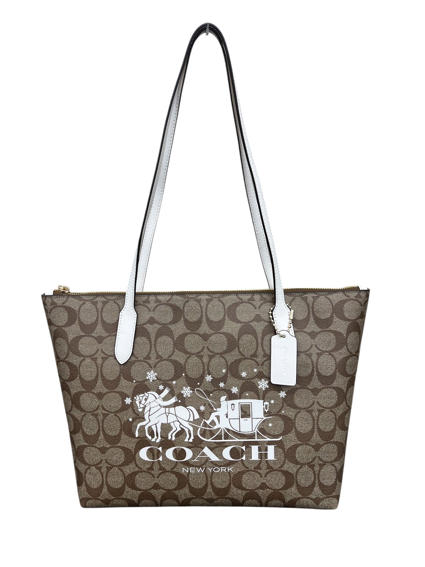 Handbag Designer By Coach, Size: Medium