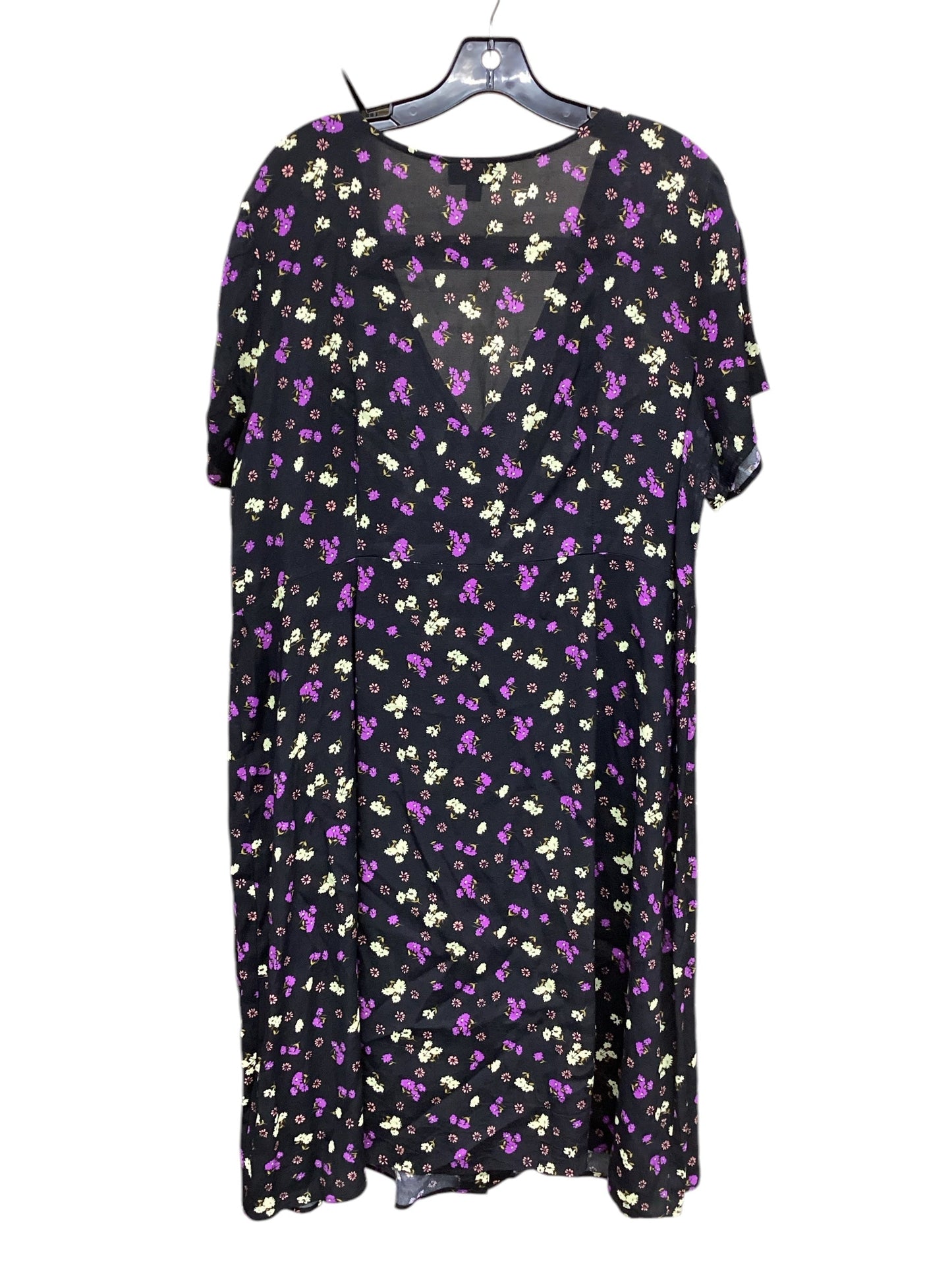 Dress Casual Midi By Modcloth In Floral Print, Size: 3x