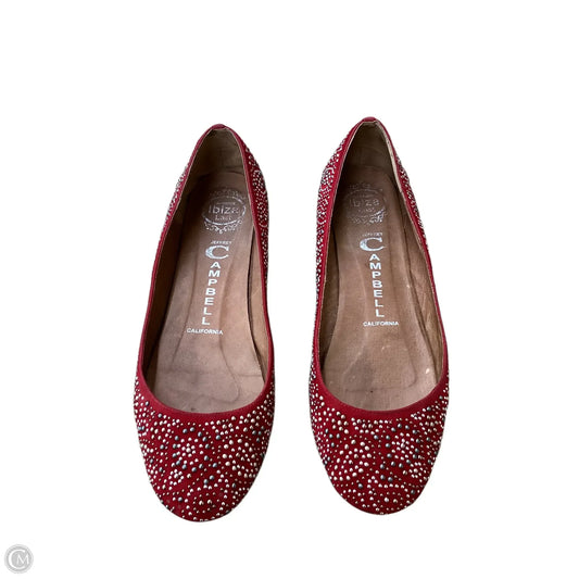 Shoes Flats By Jeffery Campbell In Red, Size: 8.5