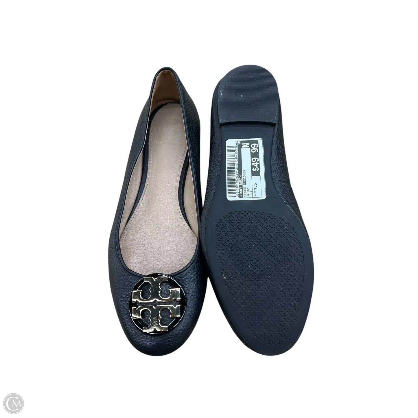 Shoes Designer By Tory Burch In Black, Size: 7.5