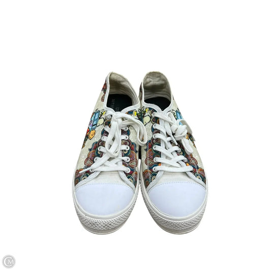 Shoes Sneakers By Clothes Mentor In Multi-colored, Size: 10