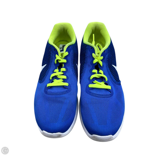 Shoes Athletic By Nike In Blue, Size: 9