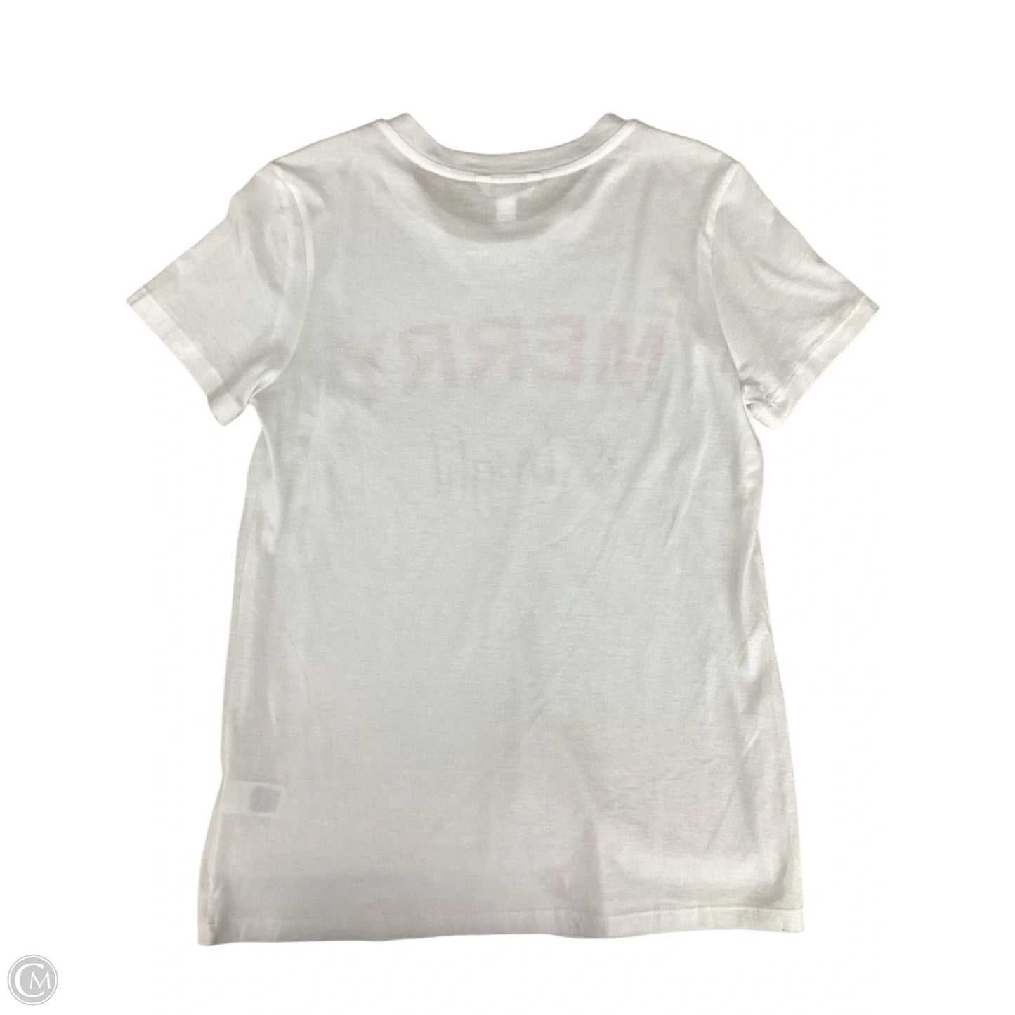 Top Short Sleeve Basic By 1901 In White, Size: M