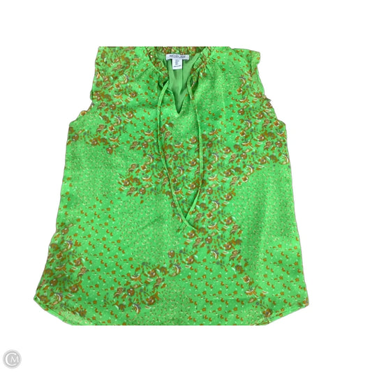 Top Sleeveless By Rachel Zoe In Green, Size: S