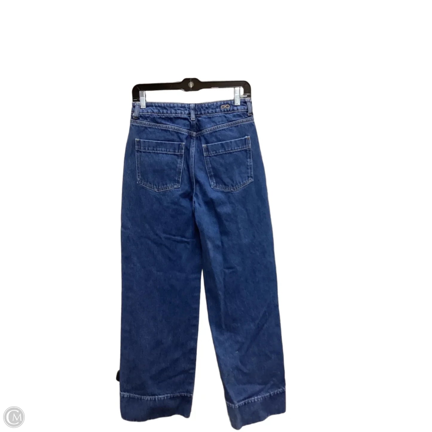 Jeans Wide Leg By Clothes Mentor In Blue Denim, Size: 6