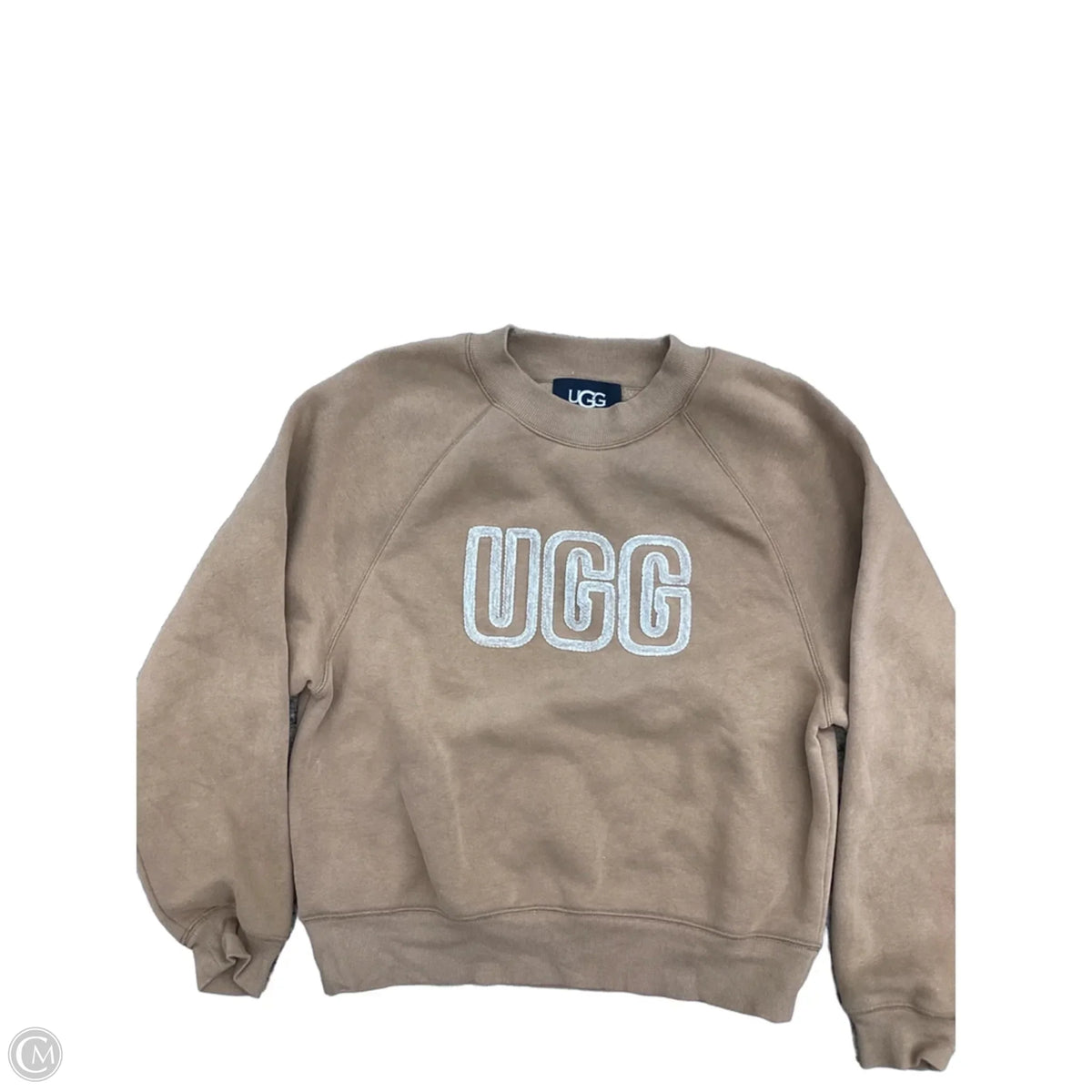 Sweatshirt Designer By Ugg In Tan, Size: S