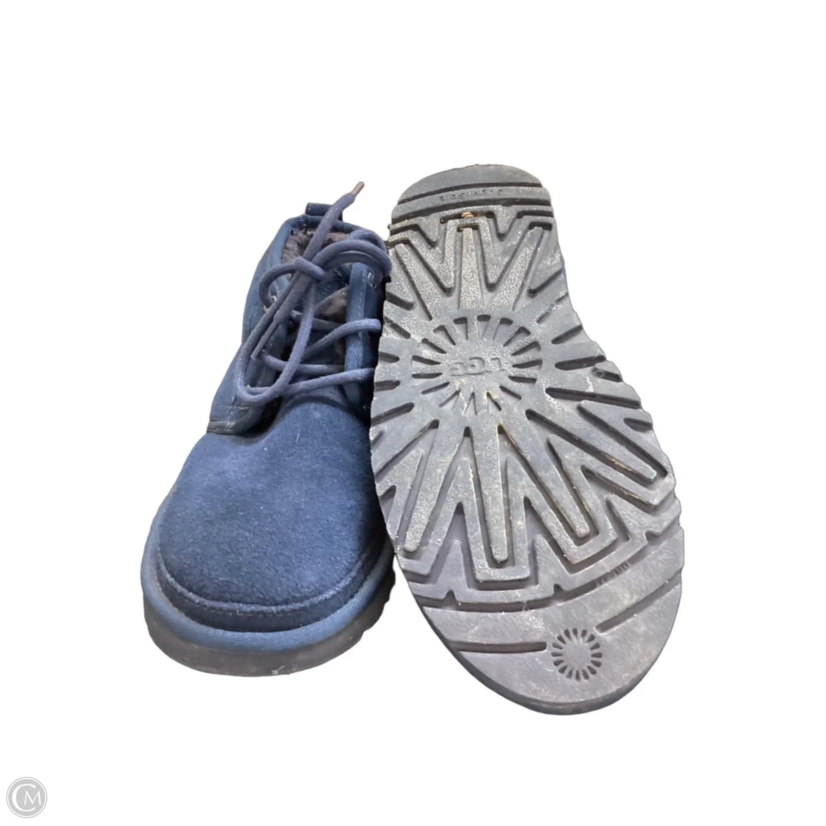 Boots Designer By Ugg In Blue, Size: 6