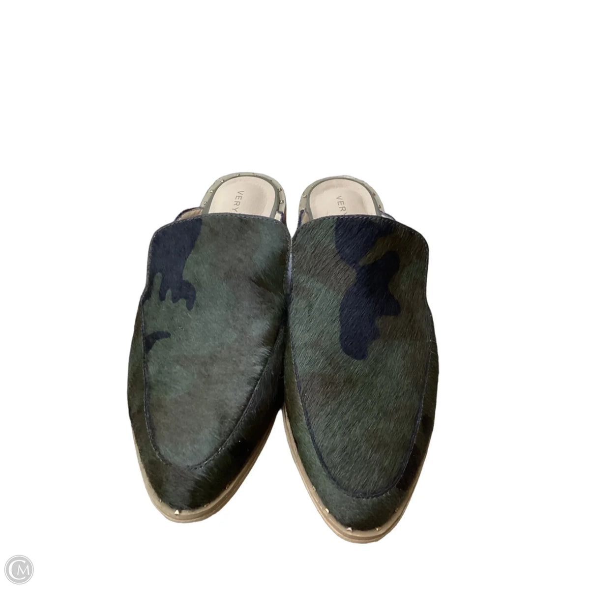 Shoes Flats By Very Volatile In Camouflage Print, Size: 7
