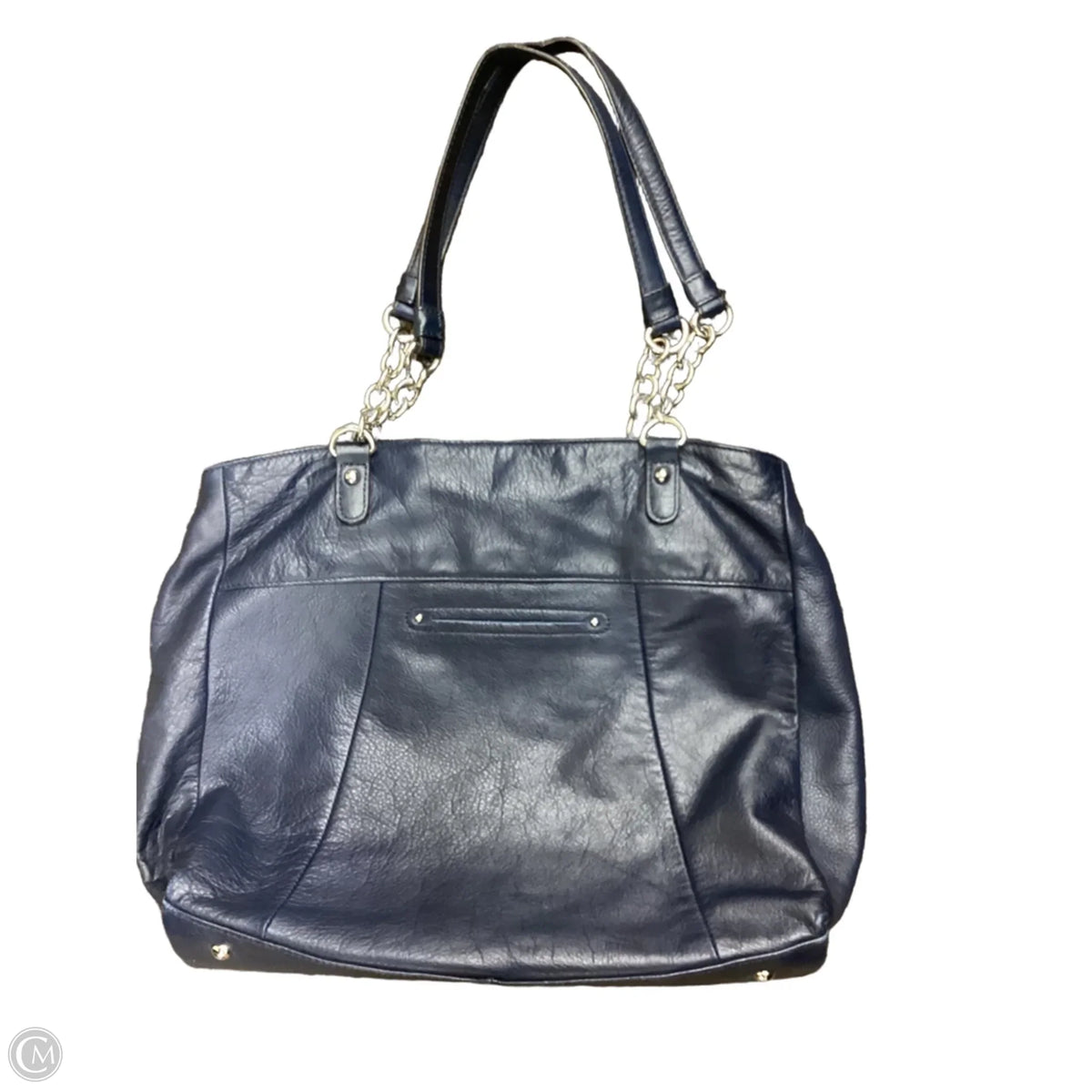 Handbag Leather By B. Makowsky, Size: Medium