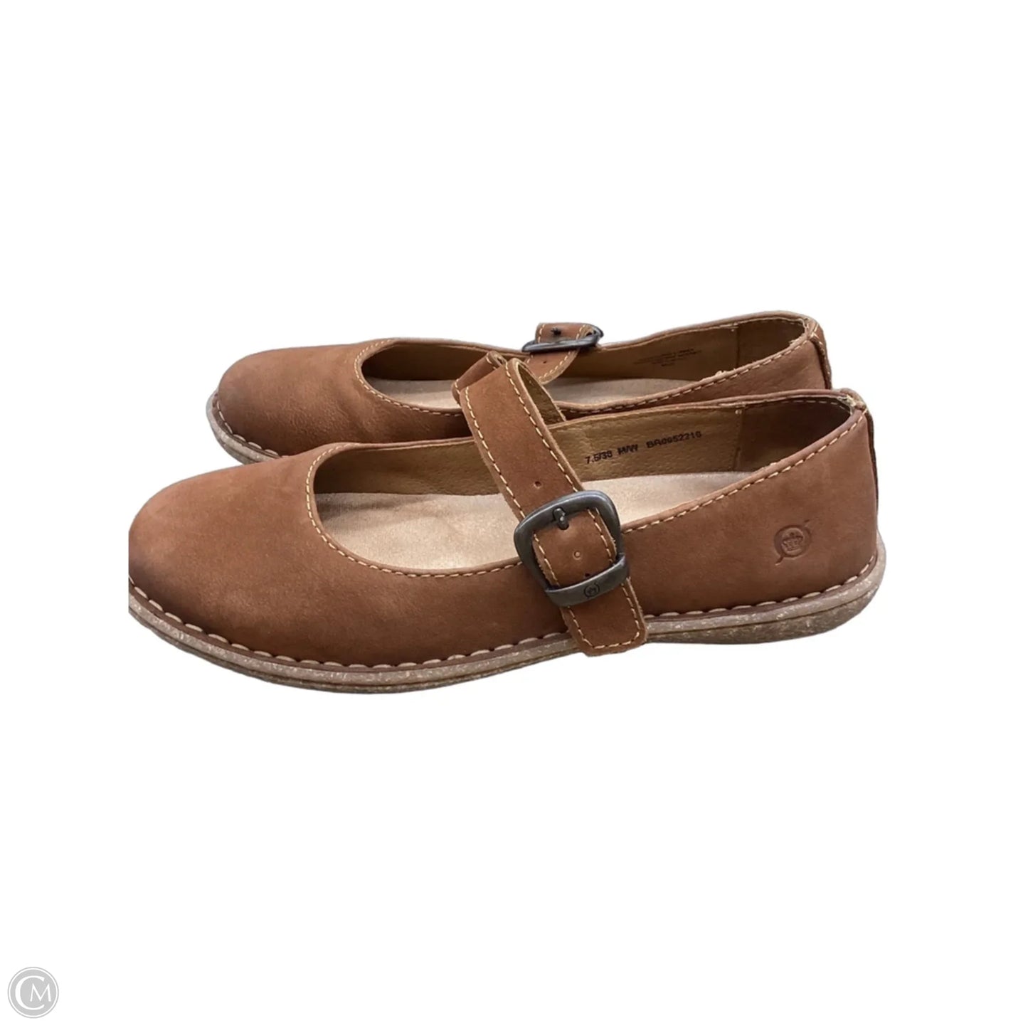 Shoes Flats By Born In Tan, Size: 7.5