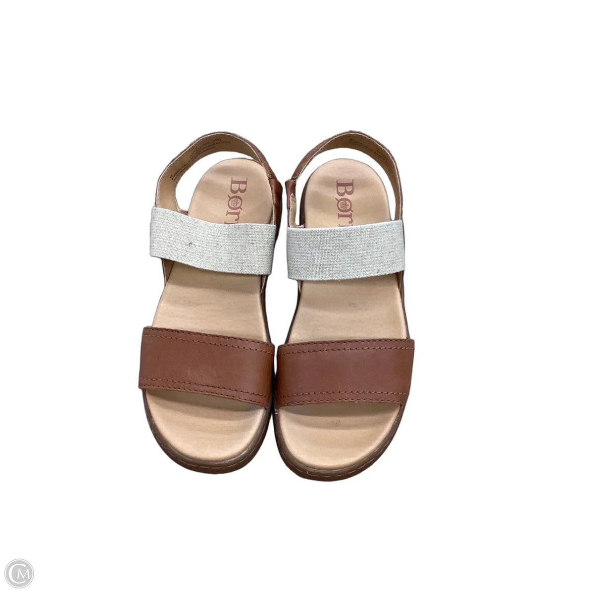 Sandals Flats By Born In Tan, Size: 8