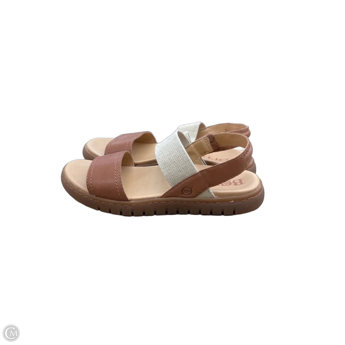 Sandals Flats By Born In Tan, Size: 8